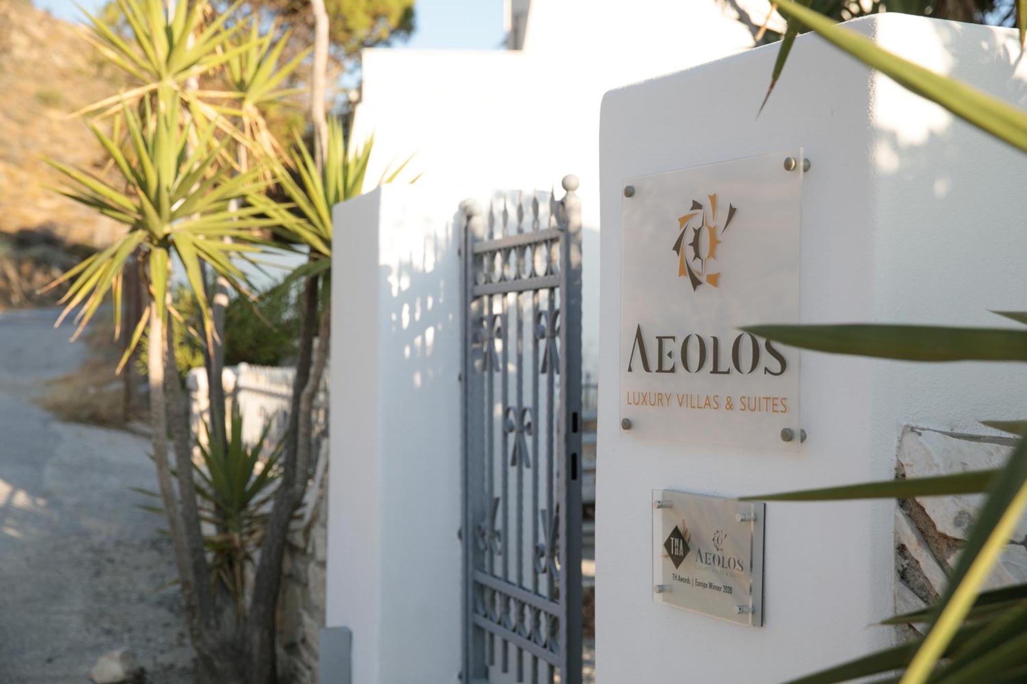 Aeolos Villas Sustainable Living Agkidia Eksteriør billede