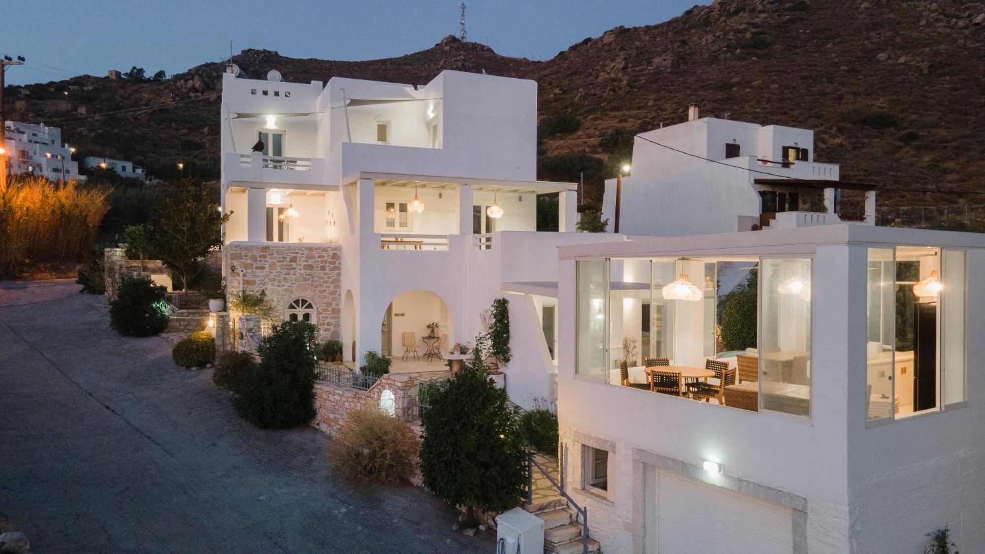 Aeolos Villas Sustainable Living Agkidia Eksteriør billede